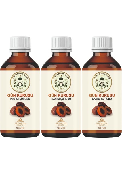 Gün Kurusu Kayısı Şurubu 125ML fiyatları
