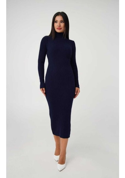 Midi Boy Balıkçı Yaka Kaşkorse Elbise Türkiye’de Ilk Defa Burada fiyatları