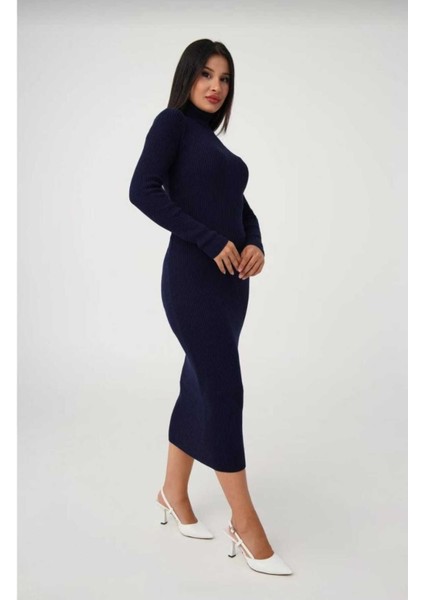 Midi Boy Balıkçı Yaka Kaşkorse Elbise Türkiye’de Ilk Defa Burada indirimleri