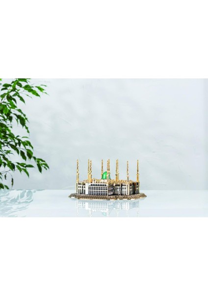 Mescidi Nebevi (Cami) - Altın Renk - Ebat : 25 x 14 Cm. BIBLOYC105 fiyatları
