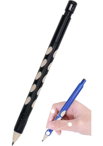 Kalın Uçlu Versatil Kalem 2.0 mm 1 Adet Kalın Uçlu Başlangıç Kalem 2,0mm Sınav Kalemi 2.0 Mekanik Uçlu Kurşun Kalem