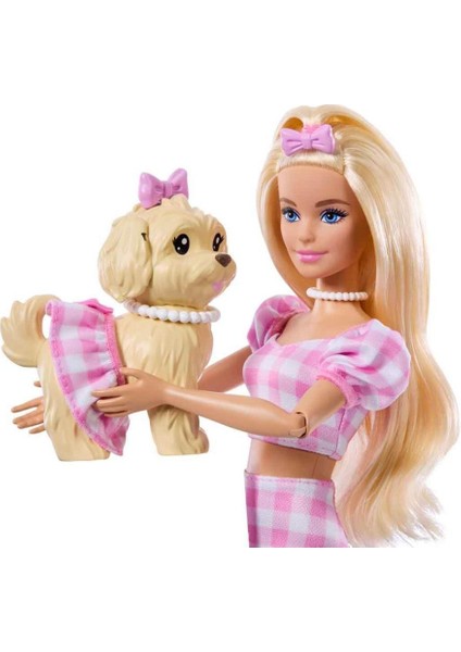 Uyumlu Dostlar Sarı Saçlı Bebek ve Köpekçiği JFP36 modelleri