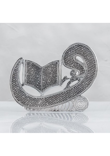 Yasin Vav Kitabe - Gümüş Renk - Ebat : 29 x 23 Cm. BIBLOYC626 fiyatları