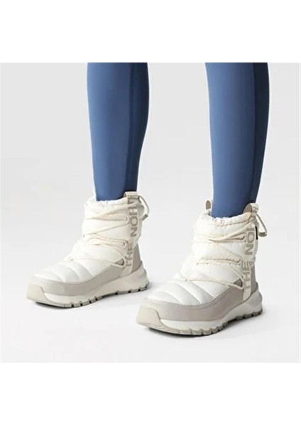 thermoball Lace Up Waterproof Kadın Bej Outdoor Bot NF0A5LWD32F1