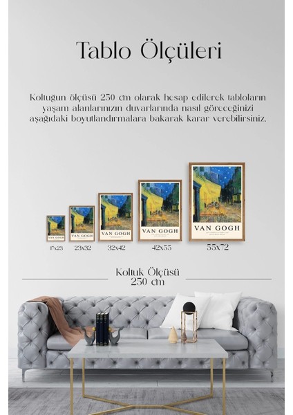 Van Gogh Ahşap Çerçeveli Tablo indirimleri