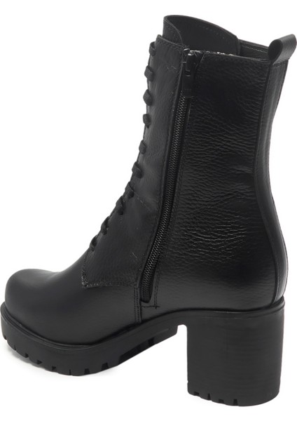 Siyah Casual Deri Kadın Bot fiyatları