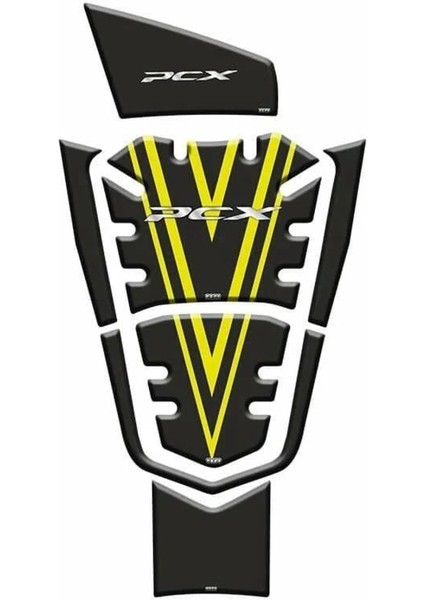 Honda Pcx 2021 - 2024 Uyumlu Tank Pad 008