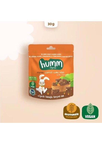 Bfs Humm Organik Havuçlu Tarçınlı Vegan Kek 30 gr