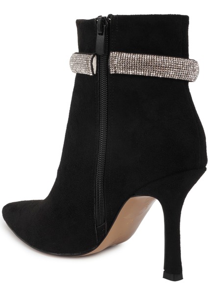 Siyah Süet Klasik Kadın Bot fiyatları