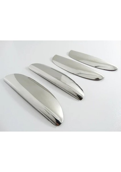 Dacia Logan Krom Kapı Kolu 2005-2012 Arası 4 Kapı Paslanmaz Çelik