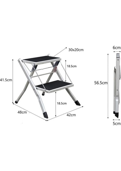 Metal Katlanır Basamaklı Tabure Merdiven modelleri