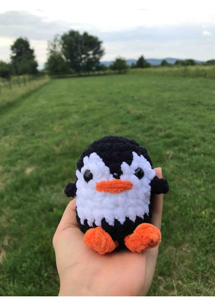 El Örgüsü Amigurumi Penguen Peluş Oyuncak fiyatları