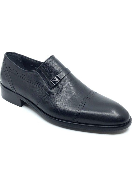 Siyah Hakiki Deri Erkek Ayakkabı 1123 114 903 indirimleri