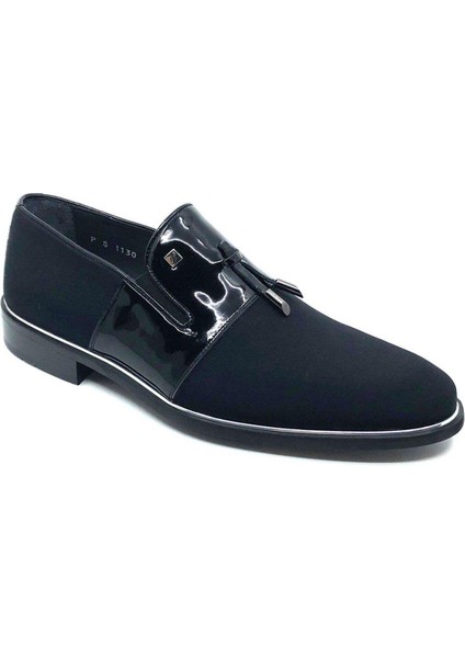 Siyah Rugan Saten Erkek Ayakkabı 1130 505 430