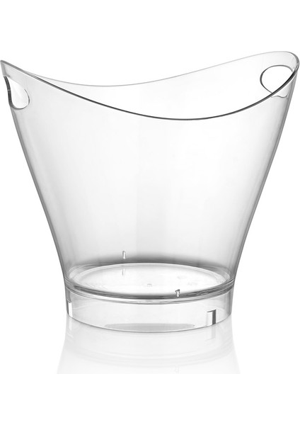 6 Lt Buz Kovası – Şık Tasarım, Dayanıklı Plastik, Şampanya ve Içecek Soğutucu Kovası