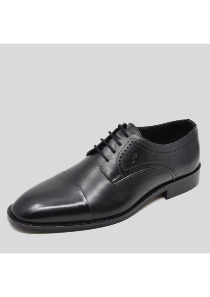 Hakiki Deri Erkek Klasik Ayakkabı Siyah 9754 fiyatları