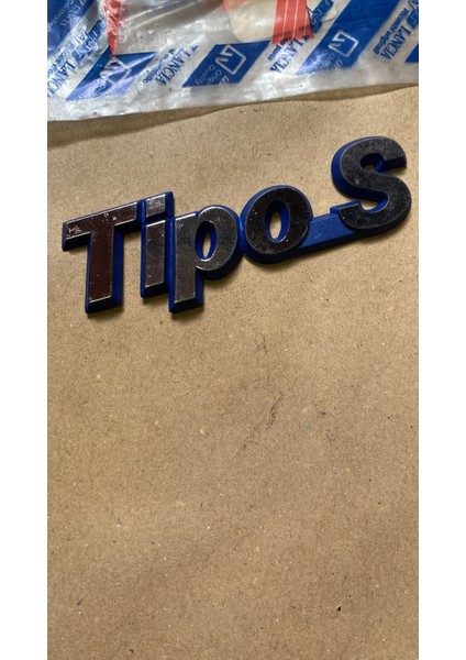 Lancia Fiat Tipo S Amblem Yazı Fiat Lancia