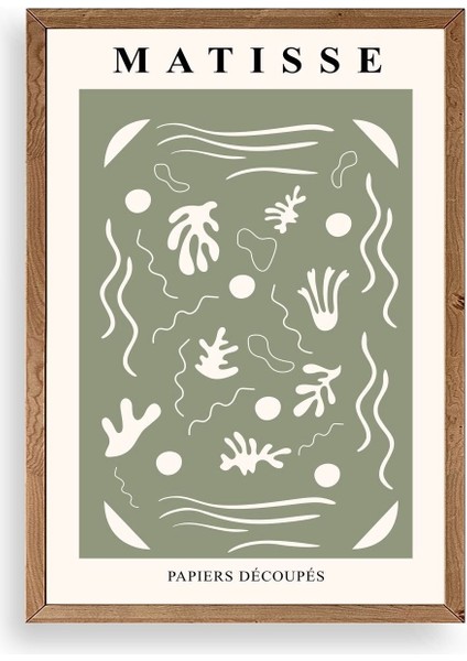 Henri Matisse Ahşap Çerçeveli Tablo