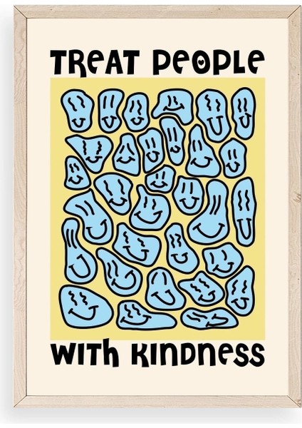 Motto Ahşap Çerçeveli Tablo