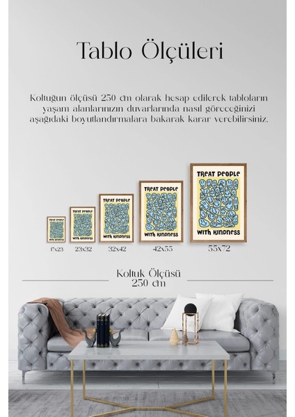 Motto Ahşap Çerçeveli Tablo indirimleri