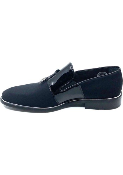 Siyah Rugan Saten Erkek Ayakkabı 1130 505 430 modelleri