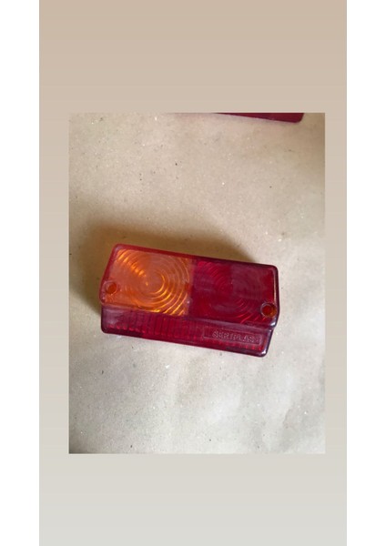 Çok Yönlü Tüm Traktör ve Römork Arka Stop Lamba Camı