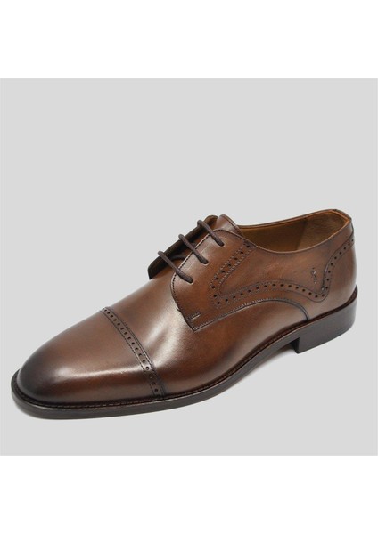 Hakiki Deri Erkek Klasik Ayakkabı Taba 9756 fiyatları