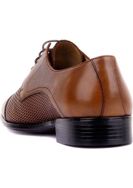 Bağcıklı Taba Deri Erkek Klasik Ayakkabı 9081 45 fırsatları