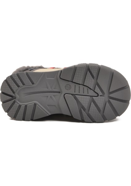 Gri Içi Kürklü Soğuğa Dirençli Kaymaz Erkek Çocuk Bot 22672 P indirimleri