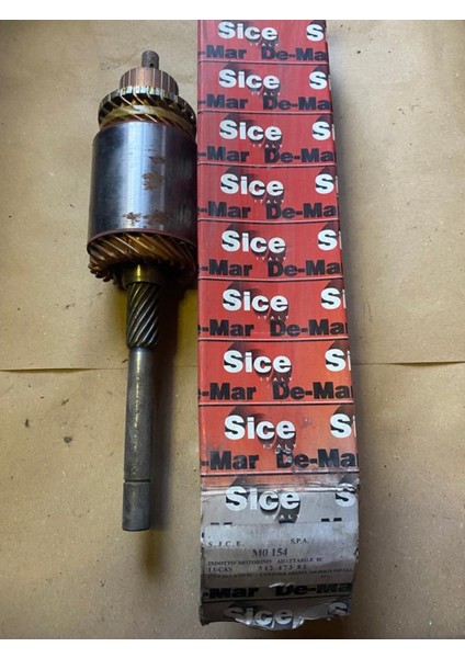 Sıce Morris Leyland 154 Marş Kollektörü Lucas 54247383 12V