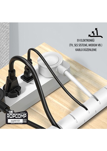 Spiral Kablo Kanalı Kablo Düzenleyici Toplayıcı Tutucu 1.5m – 22MM (Gri) indirimleri