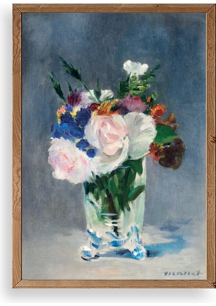 Manet Ahşap Çerçeveli Tablo