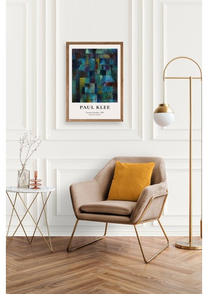 Paul Klee Ahşap Çerçeveli Tablo fiyatları