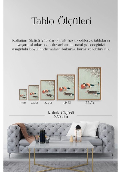 Shonson Ohara Ahşap Çerçeveli Tablo indirimleri