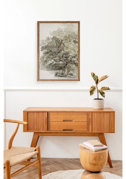 Ağaç Ahşap Çerçeveli Tablo modelleri