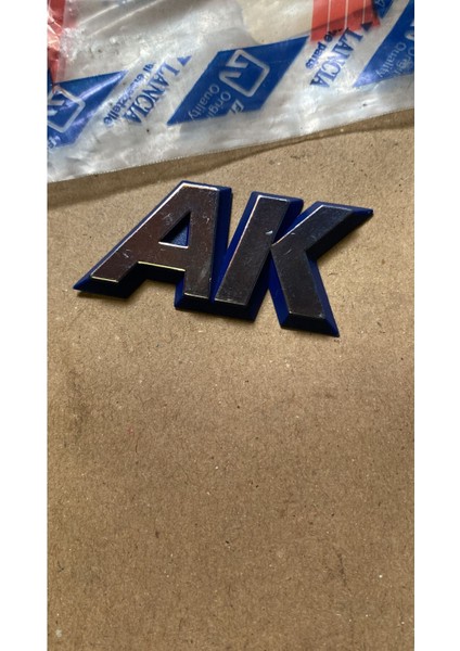 Lancia Fiat Tempra Tipo Uno -Ak- Amblem Yazı Fiat Lancia