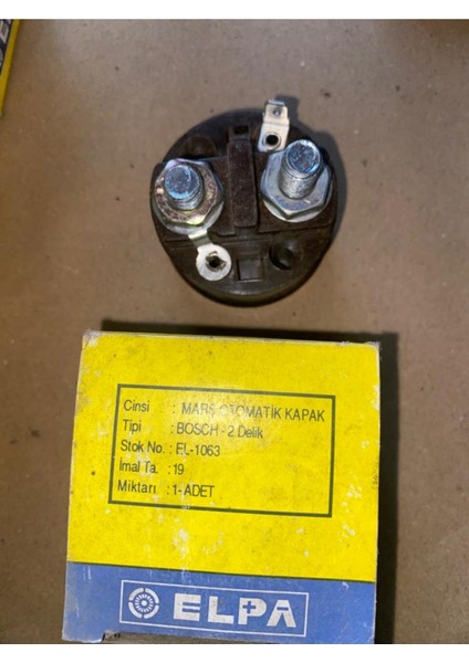 4727805 Bosh Tipi 2 Delik Marş Otomatiği Kapağı