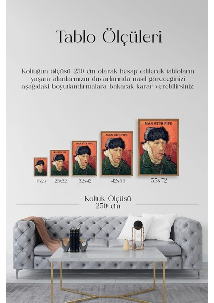 Van Gogh Ahşap Çerçeveli Tablo indirimleri