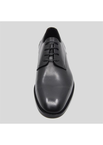 Derby Hakiki Deri Erkek Klasik Ayakkabı Siyah 9752