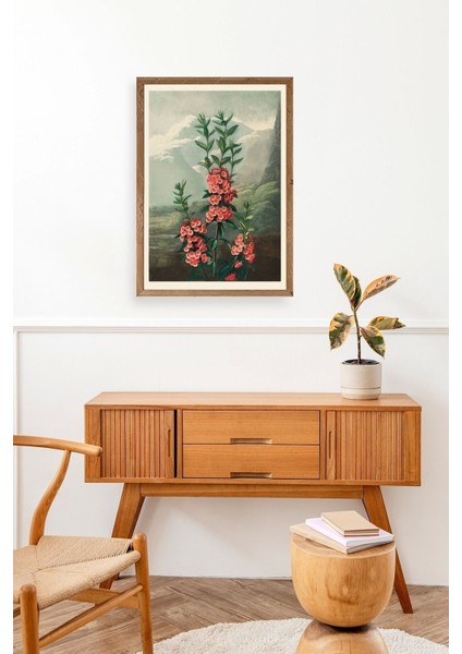 Narrow-Leaved Kalmia Ahşap Çerçeveli Tablo modelleri