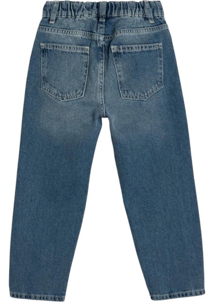 Kız Çocuk Wide Baggy Fit Geniş Paça Jean Pantolon fiyatları