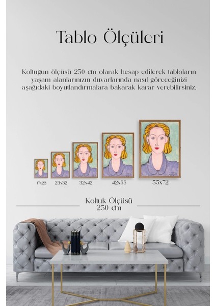 Henri Matisse Ahşap Çerçeveli Tablo indirimleri