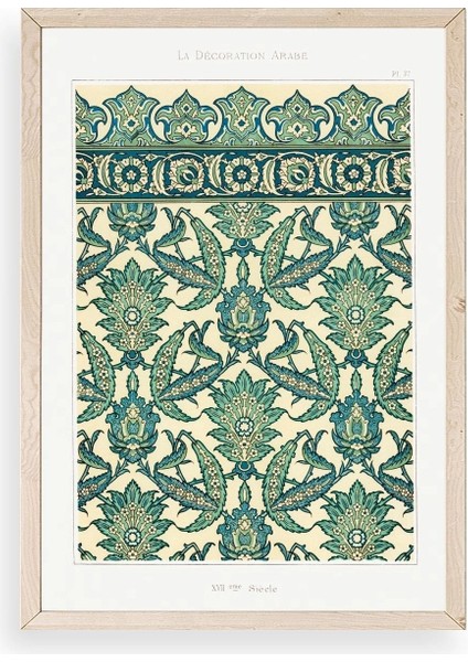 Sieele Ahşap Çerçeveli Tablo