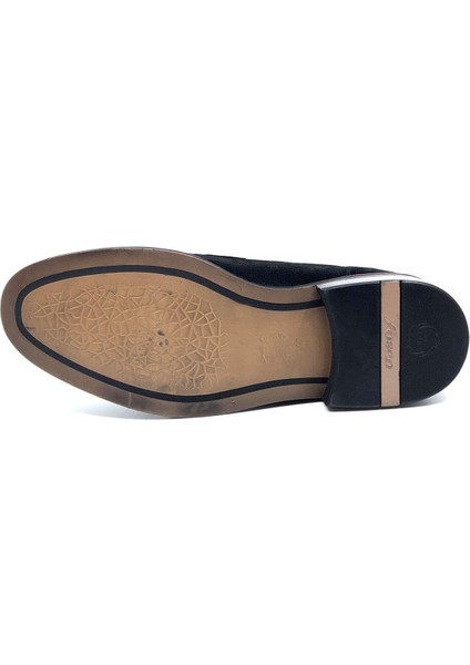 Siyah Süet Erkek Ayakkabı 6080 911