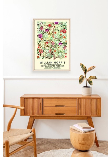 Çiçekler Ahşap Çerçeveli Tablo modelleri