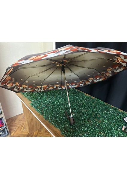 Bayanlar Için Tam Otomatik 10 Tel Şemsiye – Dayanıklı ve Modern Tasarım