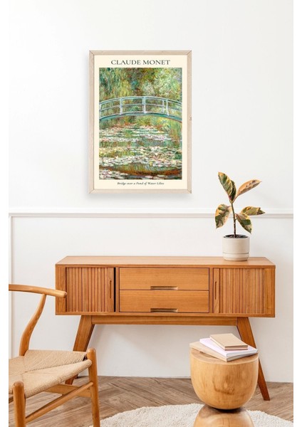 Claude Monet Ahşap Çerçeveli Tablo modelleri