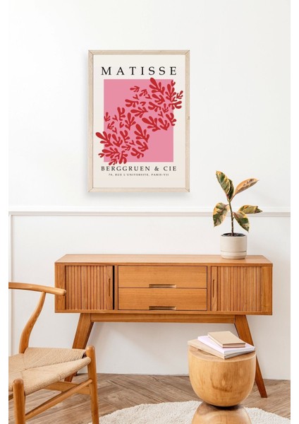 Çiçek Ahşap Çerçeveli Tablo modelleri