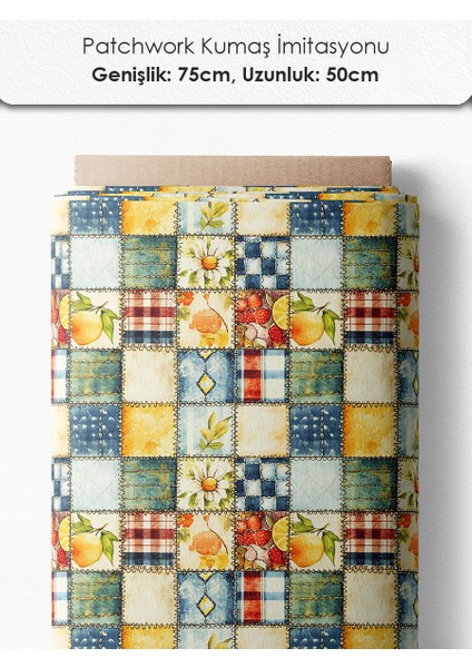 Patchwork Kumaş Seti – Dikiş ve Hobi Için %100 Pamuk Desenli Kumaş Kuponları modelleri
