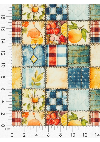 Patchwork Kumaş Seti – Dikiş ve Hobi Için %100 Pamuk Desenli Kumaş Kuponları indirimleri